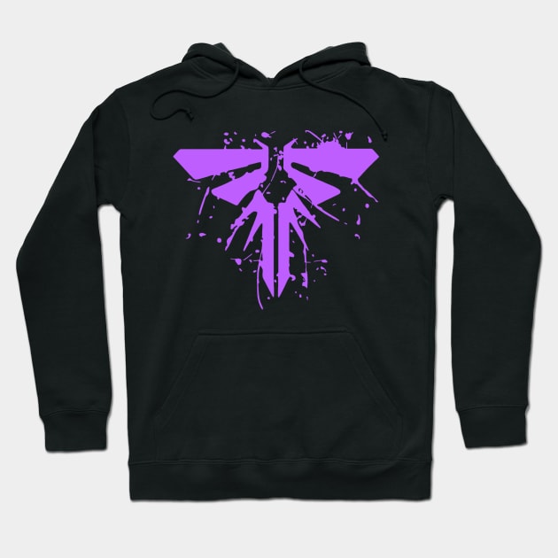 The Last Of Us - Firefly (Purple) Hoodie by Basicallyimbored